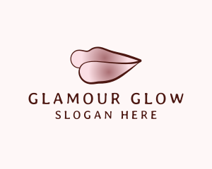 Beauty Cosmetics Lip Gloss logo design