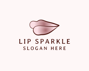 Beauty Cosmetics Lip Gloss logo design