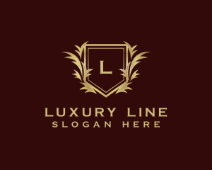 Premium Shield Luxury logo design