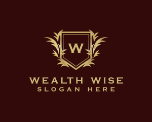 Premium Shield Luxury logo design