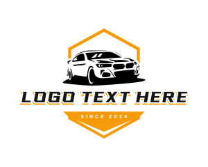 Sedan Car Driving logo