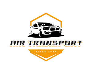 Sedan Car Driving logo design