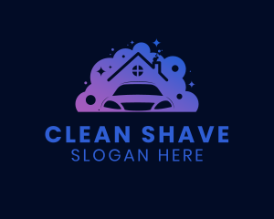 Residence Home Cleaning logo design