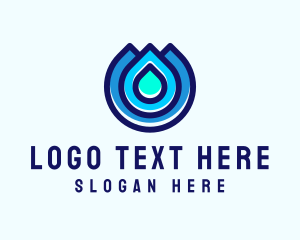 Water Droplet Wash logo