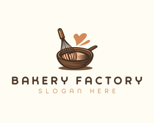 Whisk Bakery Pot logo design