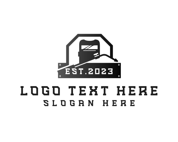 Welding logo example 3