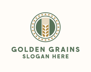 Wheat Farm Badge logo