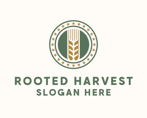 Wheat Farm Badge logo