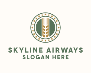 Wheat Farm Badge logo