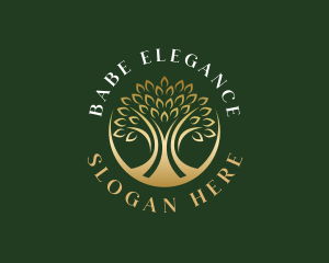 Elegant Tree Deluxe logo design