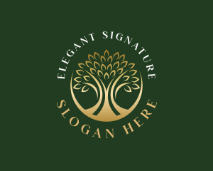 Elegant Tree Deluxe logo design