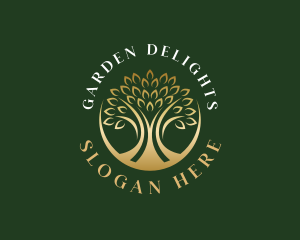 Elegant Tree Deluxe logo design