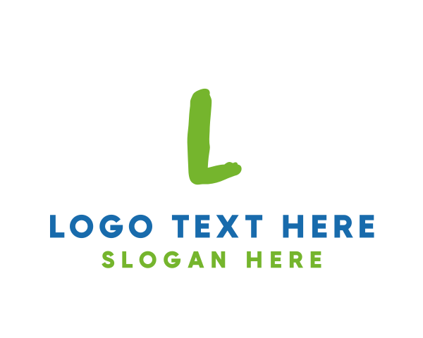 Handwriting logo example 2