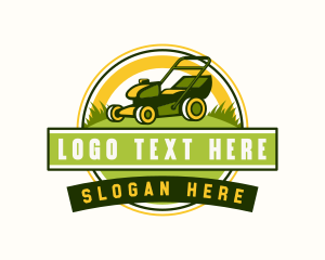 Garden Lawn Mower logo