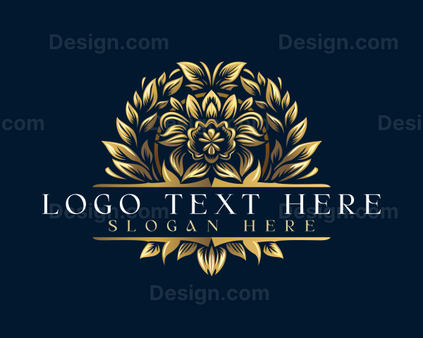 Elegant Floral Decor Logo