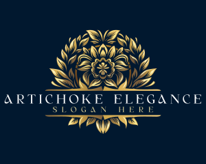 Elegant Floral Decor logo design