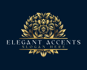 Elegant Floral Decor logo design