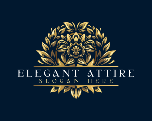 Elegant Floral Decor logo design