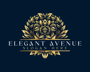 Elegant Floral Decor logo design