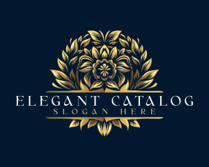 Elegant Floral Decor logo design