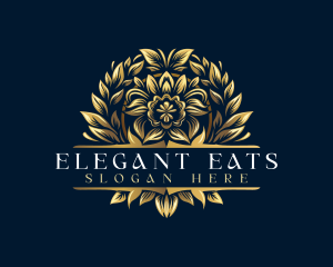 Elegant Floral Decor logo design