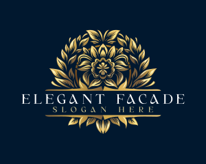 Elegant Floral Decor logo design