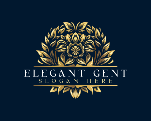 Elegant Floral Decor logo design