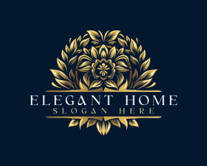 Elegant Floral Decor logo design