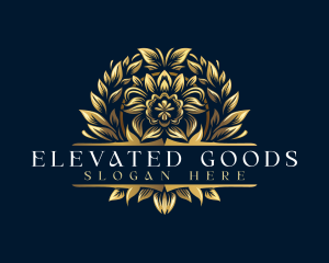 Elegant Floral Decor logo design