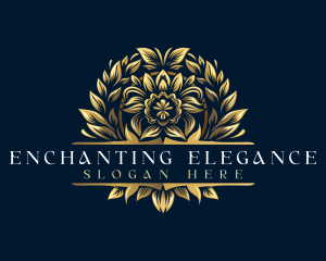 Elegant Floral Decor logo design