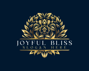 Elegant Floral Decor logo design