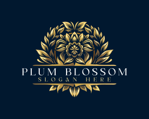 Elegant Floral Decor logo design