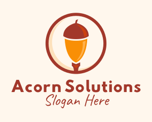 Acorn Oak Farm logo design