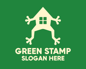 Green Frog House logo design