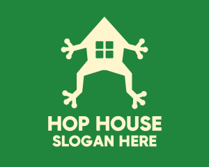 Green Frog House logo design