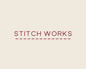 Stitch Line Brand logo design