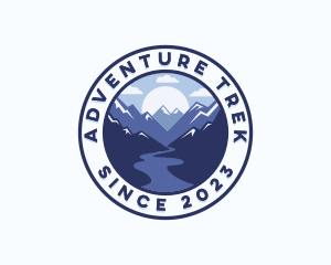 Mountain Peak Adventure logo design