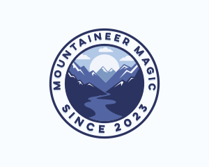 Mountain Peak Adventure logo design