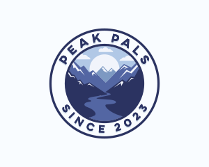 Mountain Peak Adventure logo design