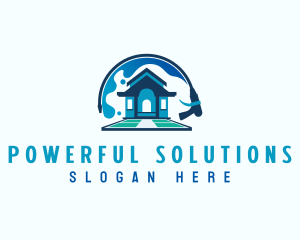 Power Washing Sanitation logo design