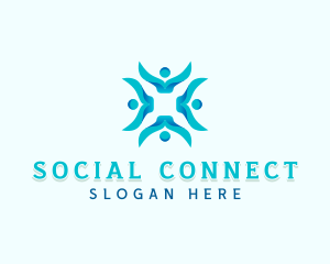 Social Community Collaboration logo