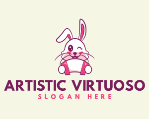 Rabbit Game Controller  logo design