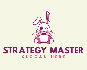 Rabbit Game Controller  logo design