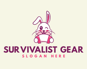 Rabbit Game Controller  logo design