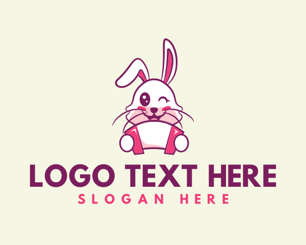 Bunny logo example 3