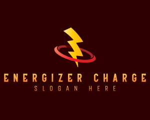 Lightning Bolt Power logo design