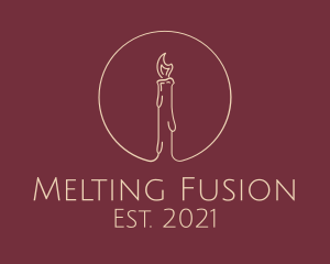 Melting Candle Wax logo