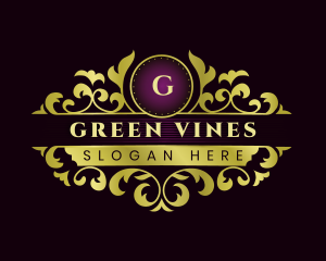 Floral Victorian Vines logo