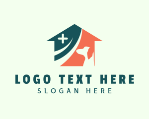 House - Medical Dog House logo design