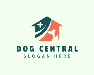 Medical Dog House  logo design